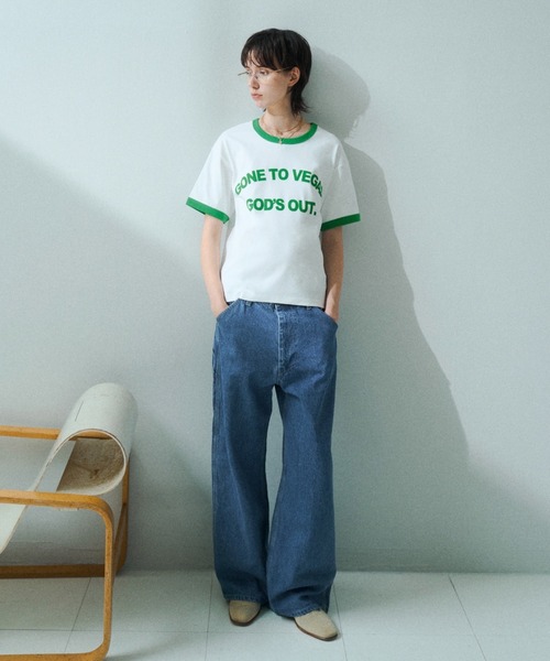 「soerte」 デニムパンツ 1 インディゴブルー メンズ_画像9