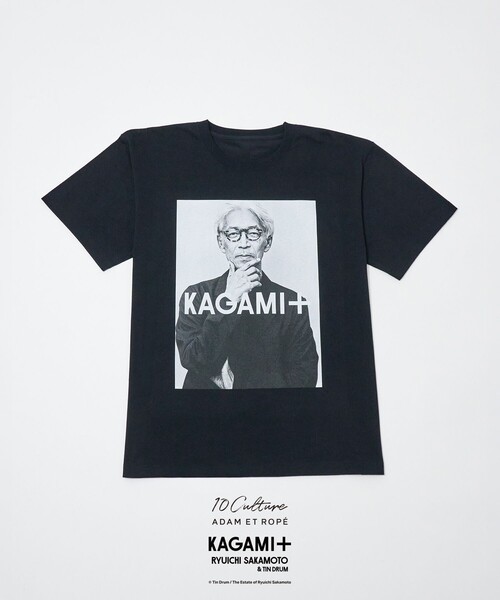 tomoSupreme - E.T. Tee 15FW tシャツ ADAM ET ROPE'（アダムエロペ） tシャツ 「KAGAMI＋ Ryuichi Sakamoto