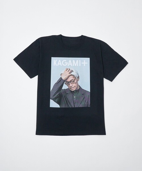 ADAM ET ROPE'（アダムエロペ） tシャツ 「KAGAMI＋ Ryuichi Sakamoto