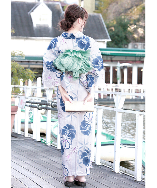 bonheur saisons（ボヌールセゾン） 浴衣 浴衣3点セット （浴衣＋帯＋