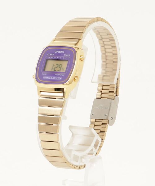 カシオ ゴールド アナログウォッチ レディース CASIO 腕時計 「60」「CASIO（カシオ）」ゴールド デジタルミニ