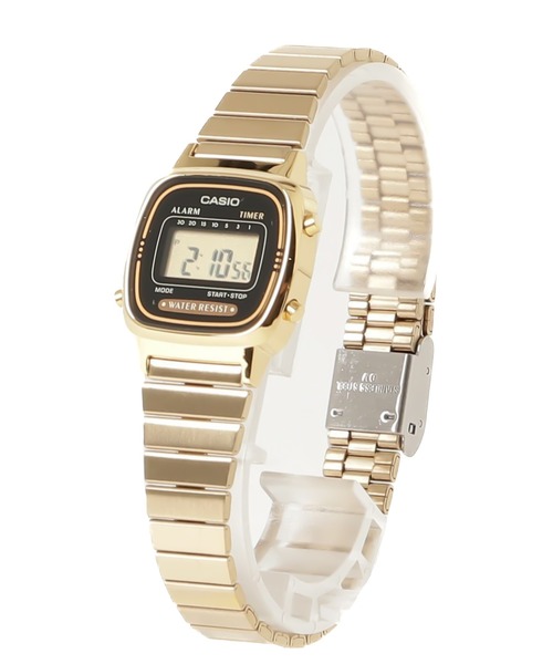 CASIO（カシオ） 腕時計 「」ゴールド デジタルミニ 腕時計 レディース