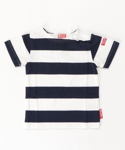 RED LABEL 半袖Tシャツ サイズ1 RED LABEL tシャツ ボーダーTシャツ キッズ 子供服 男の子 女の子