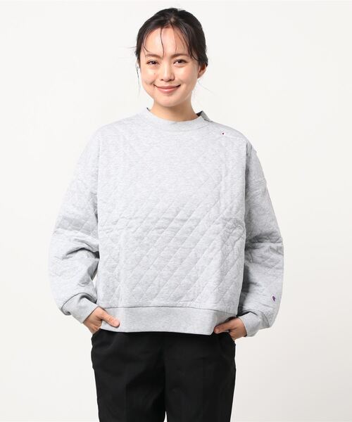 定番最安値 スウェット CHAMPION QUILT CREWNECK SHIRT (チャンピオン キルトクルーネックシャツ) ZOZOTOWN PayPayモール店 - 通販 - PayPayモール 限定セールSALE