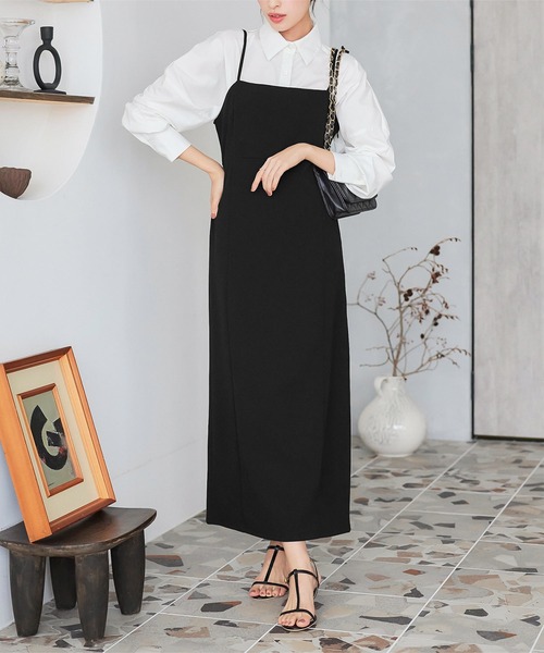 ワンピース カットジョーゼットストレートキャミソールワンピース Zozotown Paypayモール店 通販 Paypayモール