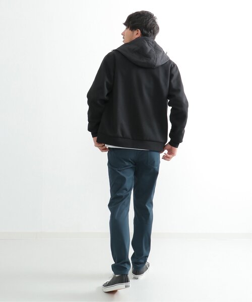 ikka（イッカ） ブルゾン アウター sorona(R) コンビ中綿ジップ