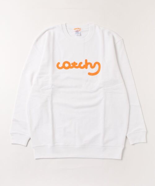 トレーナー スウェット 「CATCHY」catchy LOGO PRINT SWEAT レディース メンズ トレーナー スウェット 「CATCHY」catchy LOGO PRINT SWEAT