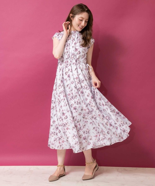 Noela ワンピース ドロスト花柄ワンピース : ZOZOTOWN Yahoo!店
