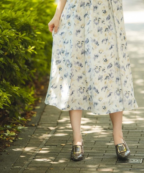Noela ワンピース ドロスト花柄ワンピース : ZOZOTOWN Yahoo!店