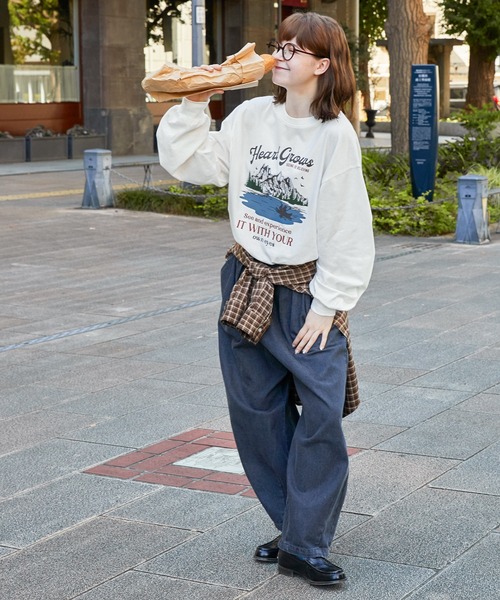 tシャツ ヴィンテージスーベニアプリントロンT レディース メンズ | ブランド登録なし | 10