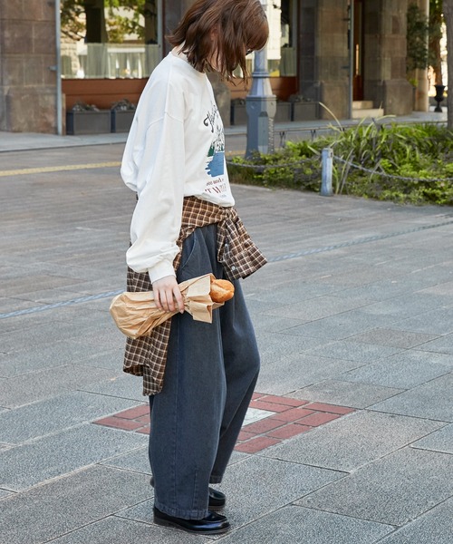 tシャツ ヴィンテージスーベニアプリントロンT レディース メンズ | ブランド登録なし | 13