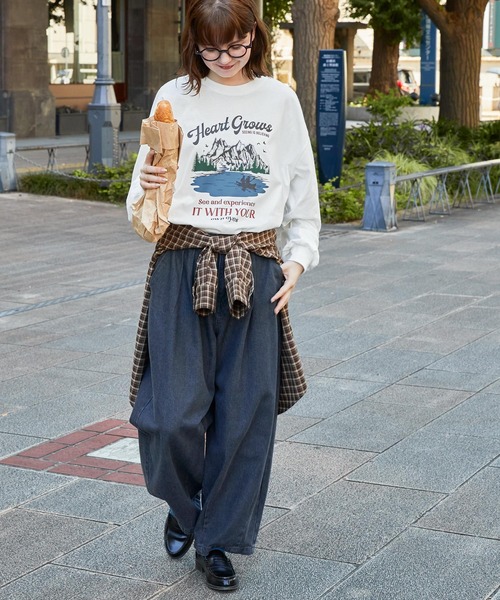 tシャツ ヴィンテージスーベニアプリントロンT レディース メンズ | ブランド登録なし | 09