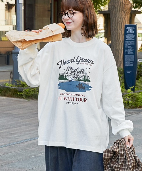 tシャツ ヴィンテージスーベニアプリントロンT レディース メンズ | ブランド登録なし | 16