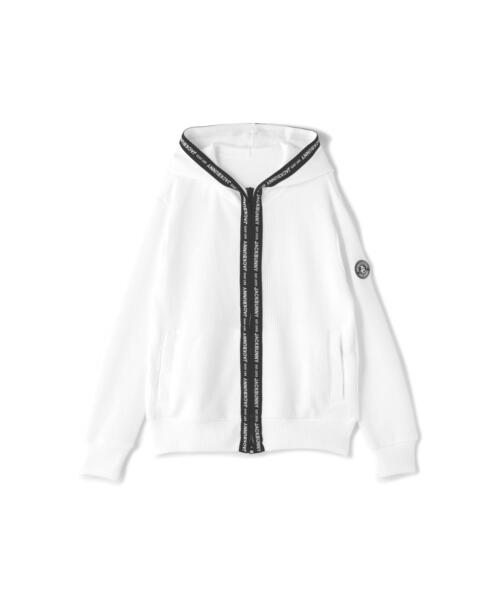 JACK BUNNY ホワイト ジップアップブルゾン 専用 Jack Bunny!! ブルゾン アウター 「Jack Bunny!!」クォーター