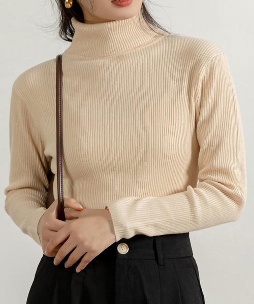 DAY CLOSET ニット セーター レディース キレイメタートルネック