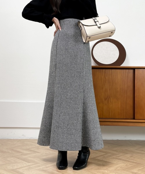 ABITOKYO（アビトーキョー） スカート ハイウエストバックレースアップ