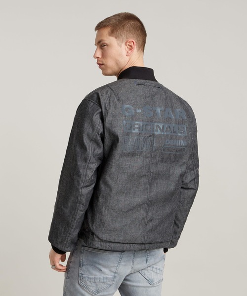 G-STAR RAW ミリタリージャケット モッズコート DECK REVERSIBLE