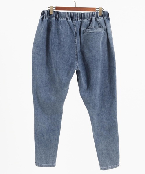 パンツ デニム ジーンズ mp11914- Stitch Color Sarrouel Tapered 