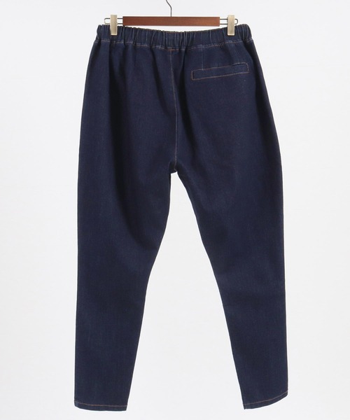 パンツ デニム ジーンズ mp11914- Stitch Color Sarrouel Tapered 