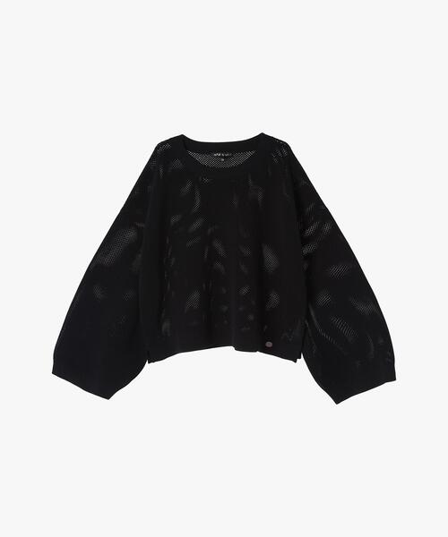 新品・未使用 To b. by agnes b. プルオーバー メッシュ ニット To b. by agnes ニット セーター ライトメッシュニットプル