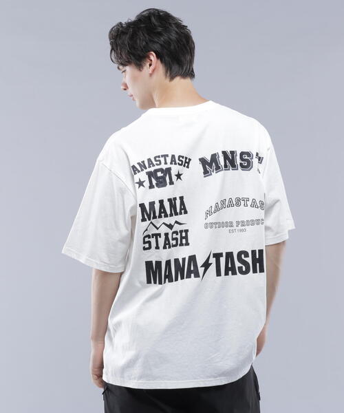 MANASTASH tシャツ MANASTASH/マナスタッシュ/SPONSOR LOGO TEE