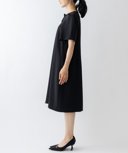 Sono（ソーノ） ワンピース 半袖 「SONO/ソーノ」防シワダブルクロス
