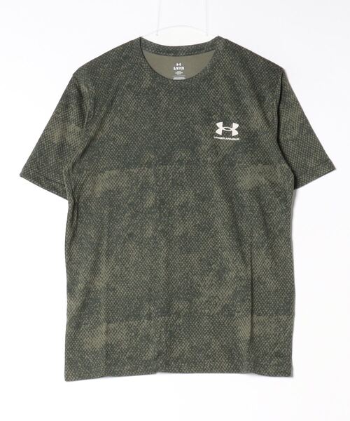 【極美品UNDER ARMOUR×UA】ラッシュ ショートスリーブ Tシャツ L UNDER ARMOUR 値下げ 送料無料 アンダーアーマー メンズ 半袖 UA