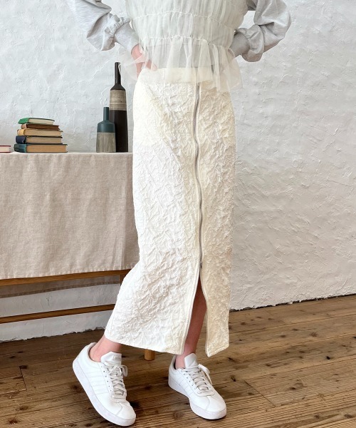 新品タグ付★DeuxiemeClasse★ストレッチツイルスカート★アパルトモン Deuxieme Classe(ドゥーズィエムクラス)の「*stretch twill