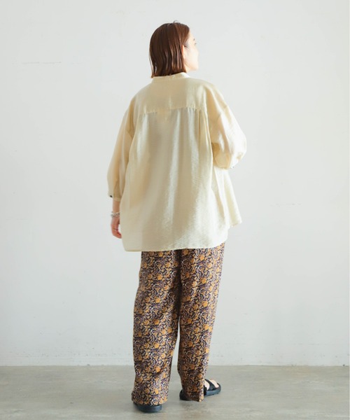 TOTEME【関税送料込&VIP価格】ビスコースパンツ NOMBRE IMPAIR パンツ ビスコースフラワーPT イージーパンツ