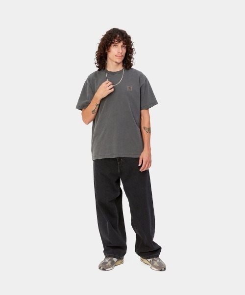 CarharttWIP カーハート ネルソン Tシャツ グレー M Carhartt WIP tシャツ S/S NELSON T-SHIRT（カーハートワーク