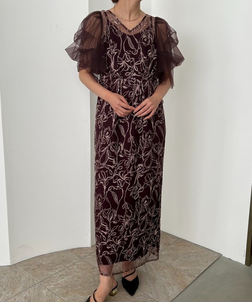 サボン様】LE´RURE（リルアー）Flourish pencil dress