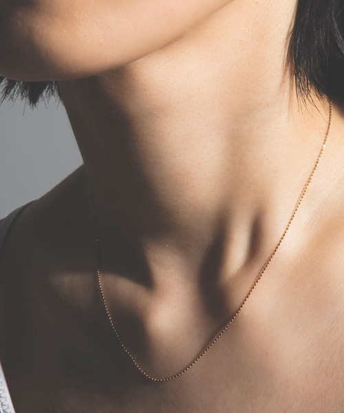 lesbonbon ルボンボン　ボールチェーン　ネックレス　イタリア製 les bonbon（ルボンボン） ネックレス 「les bonbon」ball chain