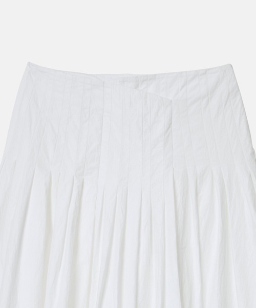 LE CIEL BLEU（ルシェルブルー） スカート タックスカート / Tuck