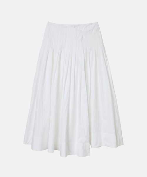 LE CIEL BLEU（ルシェルブルー） スカート タックスカート / Tuck