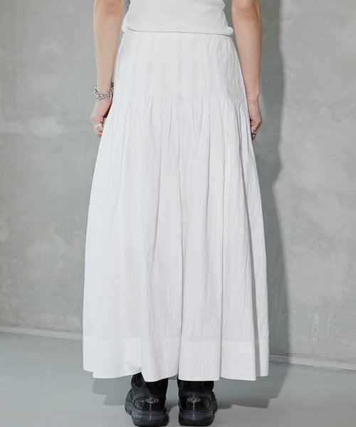 LE CIEL BLEU スカート タックスカート / Tuck Skirt : ZOZOTOWN