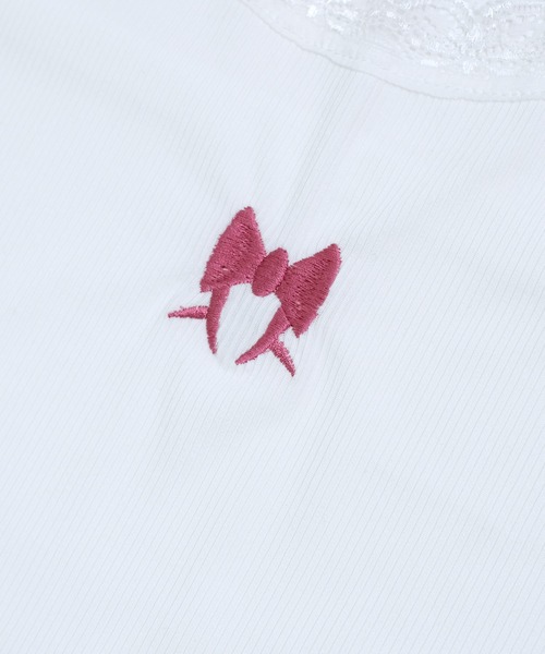 ぽぽてん様3点おまとめ専用■00s 刺繍レースキャミソール/リボンレースアップ ぽぽてん様3点おまとめ専用□00s 刺繍レースキャミソール/リボン