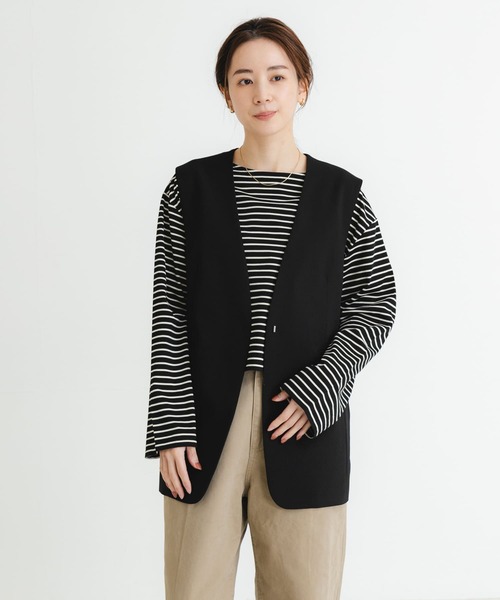 アルページュストーリー　ノーカラージレ URBAN RESEARCH ベスト ジレ ノーカラージレ レディース