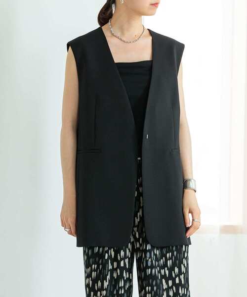 ベスト ジレ 「WARDROBE」ノーカラージレ レディース URBAN RESEARCH ベスト ジレ ノーカラージレ レディース