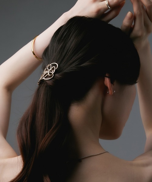 ヘアアクセサリー O Os accessory Os -オズ- アナグラムヘアフック : ZOZOTOWN Yahoo