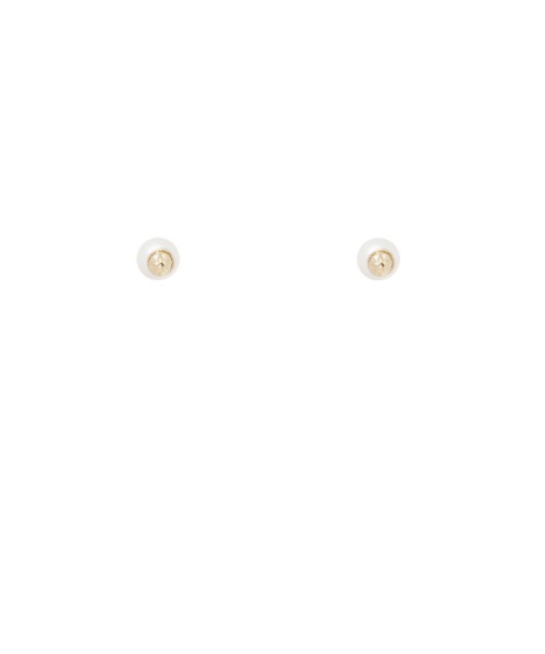 BAPY BY A BATHING APE ピアス LOGO PEARL EAR STUDS レディース