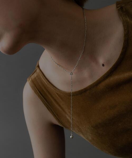 ネックレス SMELLY so’　cable chain necklace レディース