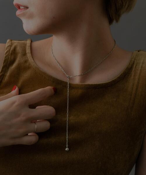 ネックレス SMELLY so’　cable chain necklace レディース