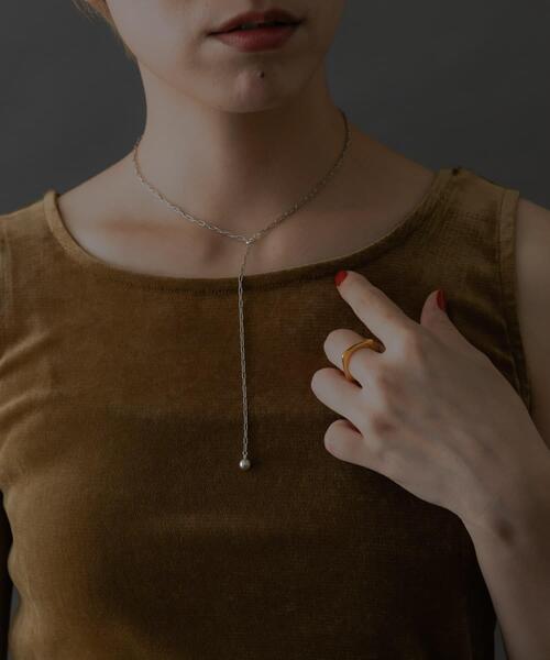 ネックレス SMELLY so’　cable chain necklace レディース