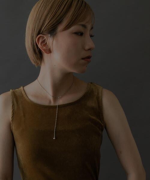 ネックレス SMELLY so’　cable chain necklace レディース
