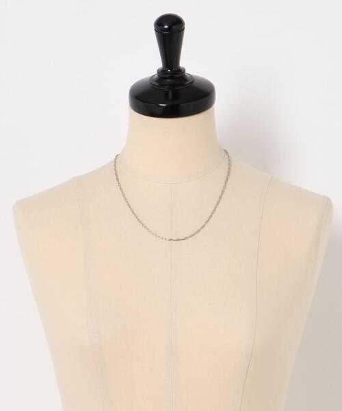 ネックレス SMELLY so’　cable chain necklace レディース