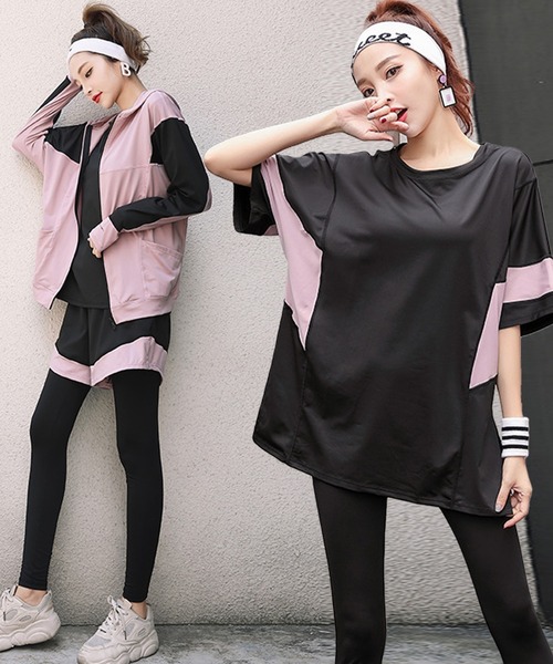 Victoria's Secret  レギンス　スパッツ　パンツ　Tシャツ セール】サイドラインパンツ レディース レギンス（レギンス