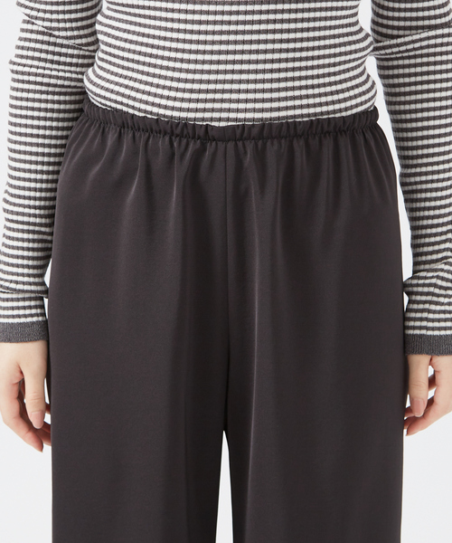 qualite（カリテ） スラックス パンツ スライトラスターレギンスパンツ