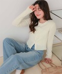 tシャツ 前後2wayポコポコジャガードトップ...の詳細画像4