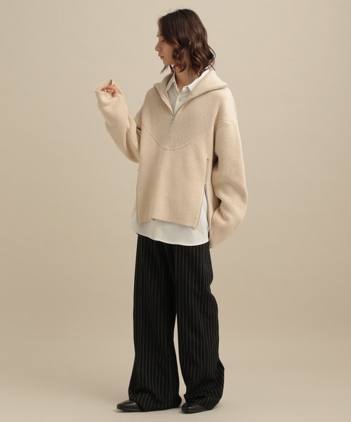 セーター ニット 「TASTE by Knit」Triple zip pullover メンズ レディース | TASTE by Knit | 16