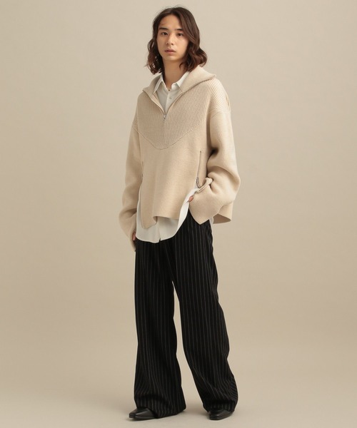 セーター ニット 「TASTE by Knit」Triple zip pullover メンズ レディース | TASTE by Knit | 17